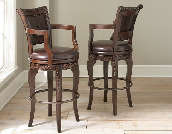 Antoinette 30″ Bar Stool,Swivel, Set of 2