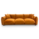 Archer Burnt Orange Velvet Sofa