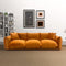 Archer Burnt Orange Velvet Sofa