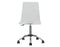 Arthur Adjustable Swivel Chair, Clear