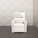 Asheville Cream Suede Recliner Chair