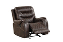 Oversized 3-Piece Brown Reclining Living Room Set