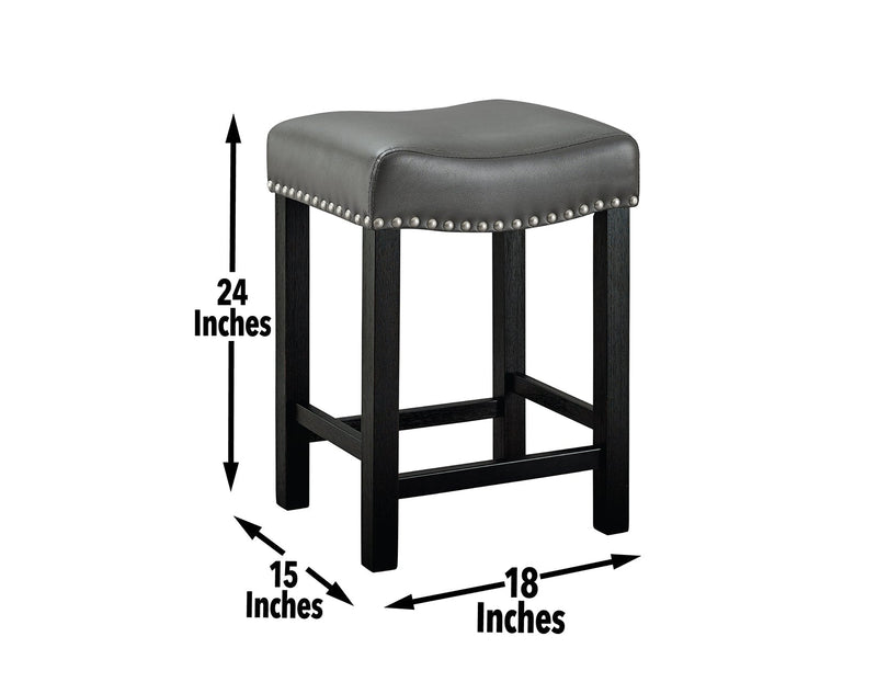 Aspen 24″ Backless Counter Stool, Set of 2