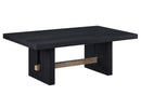 Aubrey 48″ Coffee Table, Black