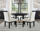 Aubrey 5-Piece 54″ Round Dining Table Set