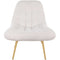 Aubrey Cream French Boucle Lounge Chair