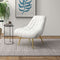 Aubrey Cream French Boucle Lounge Chair