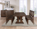 Auburn 86-106-inch Dining Table with 2-20 inch Leaves