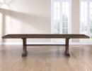 Auburn 86-106-inch Dining Table with 2-20 inch Leaves