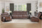 Brown Loveseat And Sofa