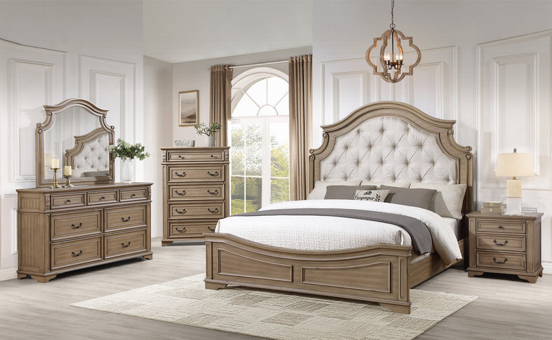 B6030 Brown 5-Piece Bedroom Set