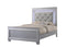 Lillian Silver LED Upholestered Bedroom Set