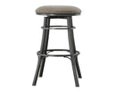 Bali 24″ Backless Counter Stool, Swivel, Gray