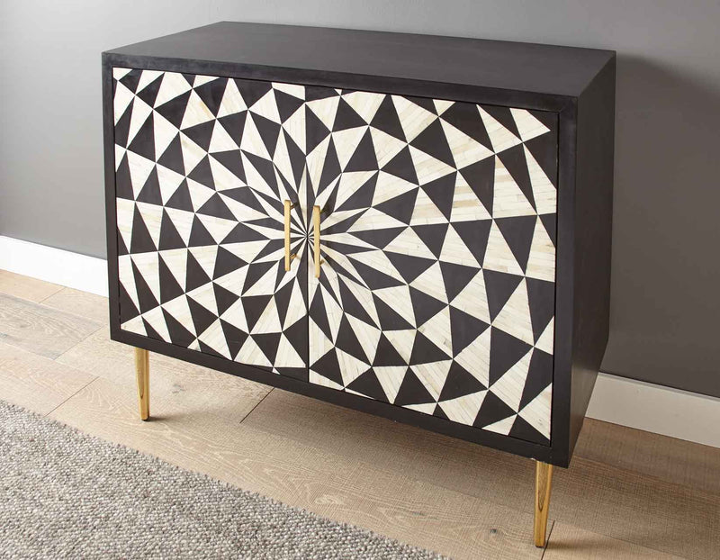 Benzara Accent Cabinet