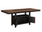 Bermuda 60-80″ Storage Counter Table with 20″ Leaf