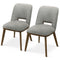 Blake Light Grey Fabric Dining Chair (Set of 2)