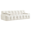 Brigette Cream Velvet Sofa