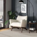 Brayden Beige Boucle Armchair