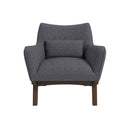 Brayden Sea Side Grey Linen Armchair