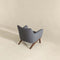 Brayden Sea Side Grey Linen Armchair