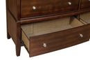 Cotterill Cherry Upholstered Panel Bedroom Set