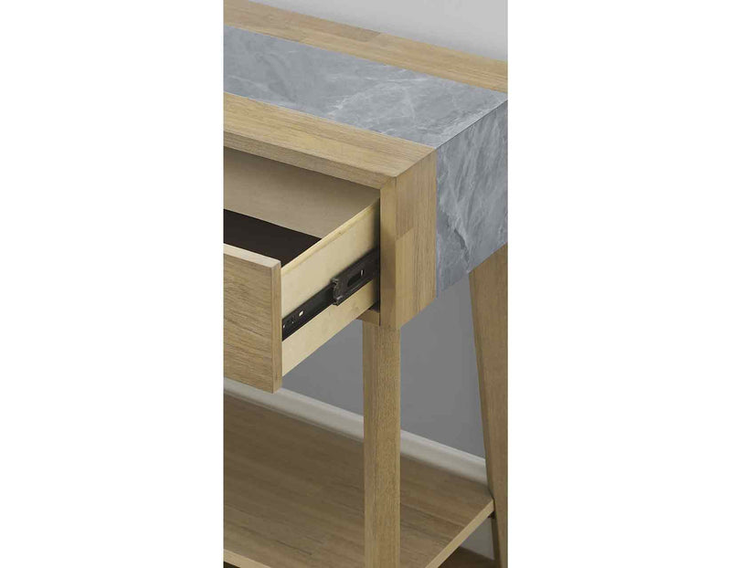 Calgary Sintered Stone Inlay Sofa Table