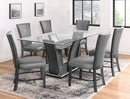 Camelia Gray/Gray Dining Chair, Set of 2