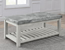 Canova Gray Marble Coffee Table