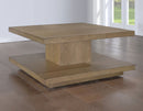 Canyon Cocktail Table with Casters, Sand