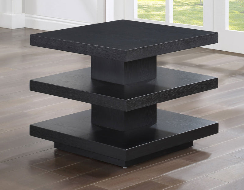 Canyon End Table, Black