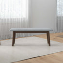 Carlos Fabric Upholstered Solid Wood Bench 36"