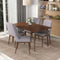 Carlos Solid Wood Dining Table Walnut / 47"