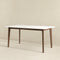 Carlos White Large Dining Table