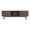 Caroline Mid Century Modern Style Walnut TV Stand up to 72"