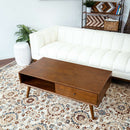 Caroline Walnut Coffee Table