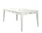 Cayla  64-80 inch Table w/16″ Leaf, White