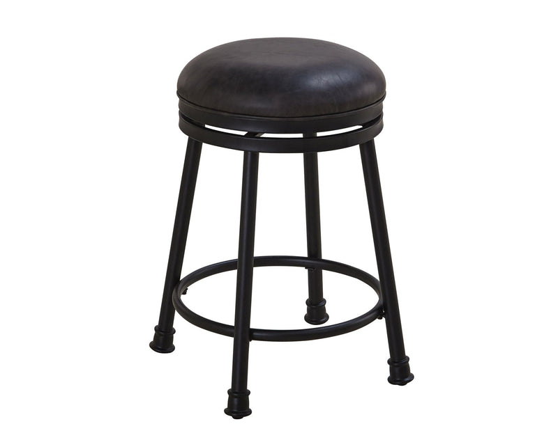 Claire 24″ Backless Counter Stool, Swivel