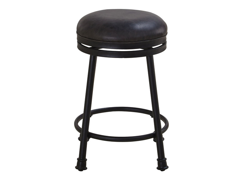 Claire 24″ Backless Counter Stool, Swivel