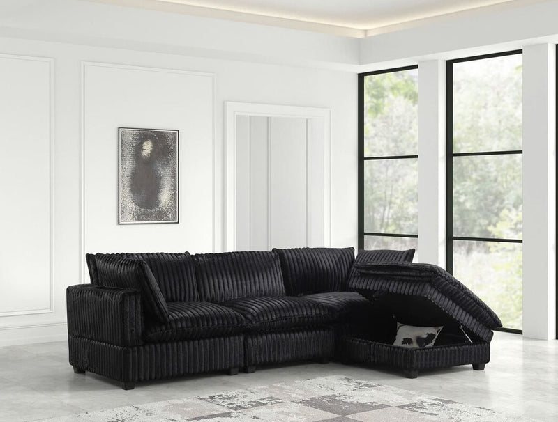 Cloud2 Black Cord Modular Sectional