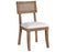 Colvin Cane Side Chair, Brown