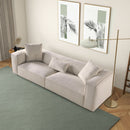 Conrad Cream Corduroy Large Sofa