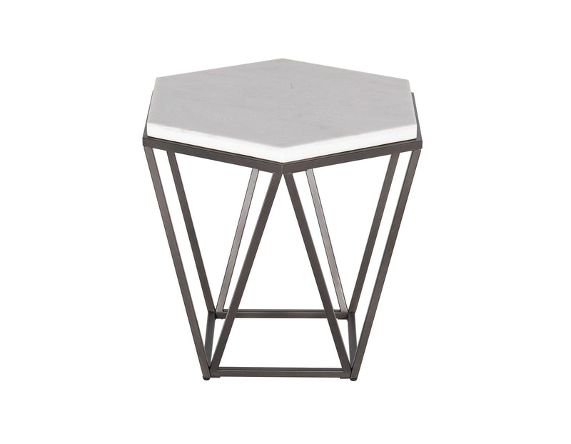 Corvus 3-Piece Marble Top Set(Cocktail & 2 End Tables)