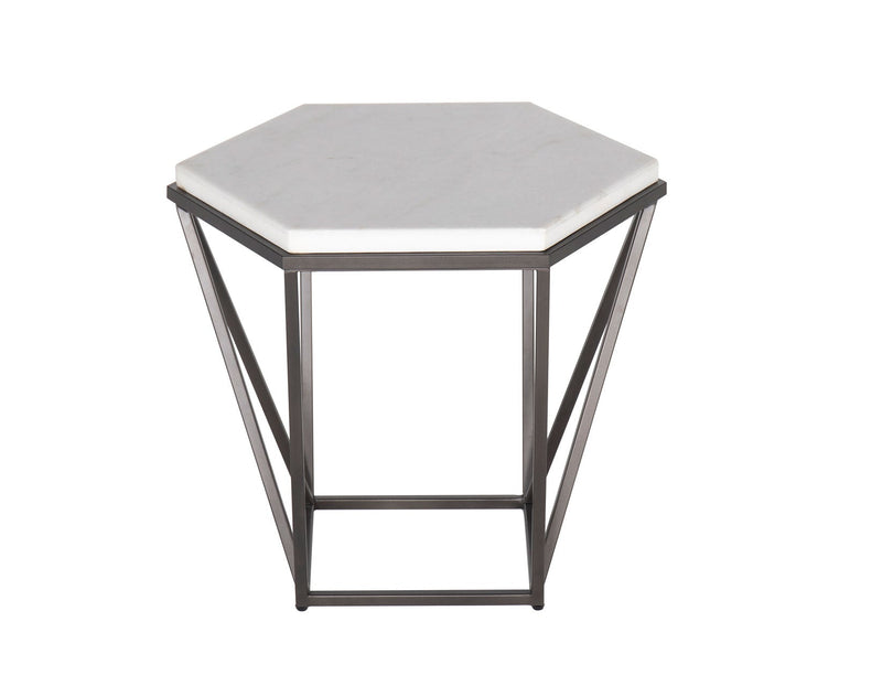 Corvus 3-Piece Marble Top Set(Cocktail & 2 End Tables)