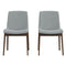 Crystal Dining Chair (Set of 2) Dark Grey