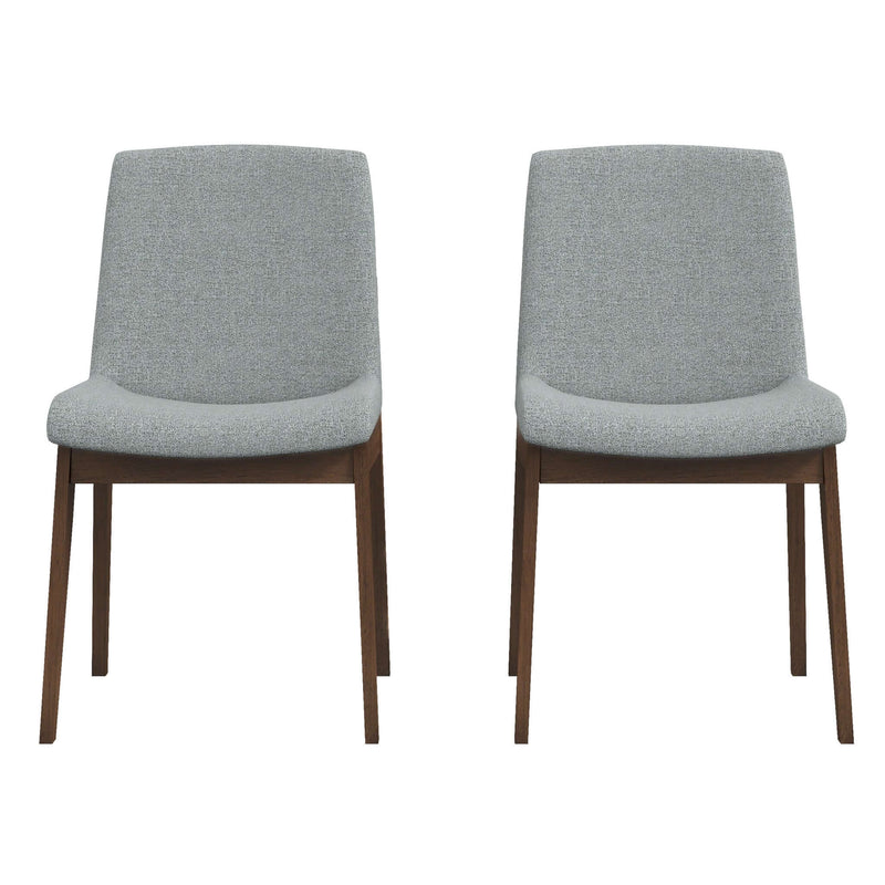 Crystal Dining Chair (Set of 2) Dark Grey