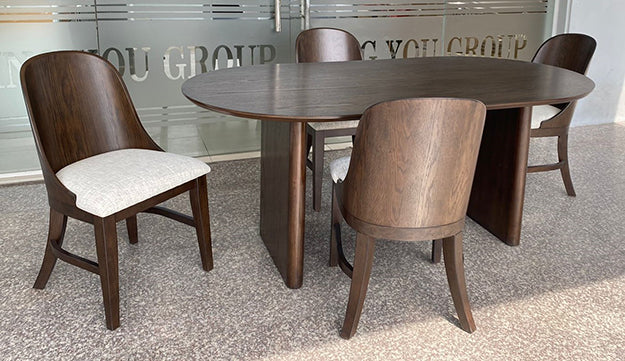 Cullen Espresso Oval Dining Table