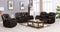 Reno Brown Reclining Living Room Set