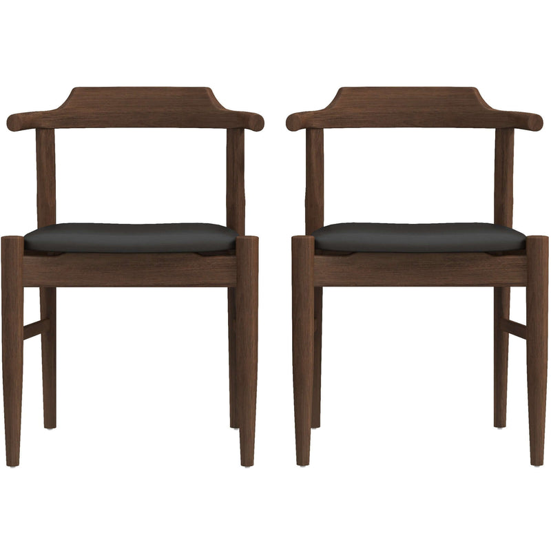 Daisy Dining Chair (Set of 2) Grey Fabric