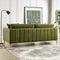 Daman Olive Green Velvet Sofa