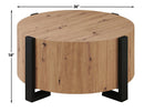 Darcie Faux-Wood Coffee Table